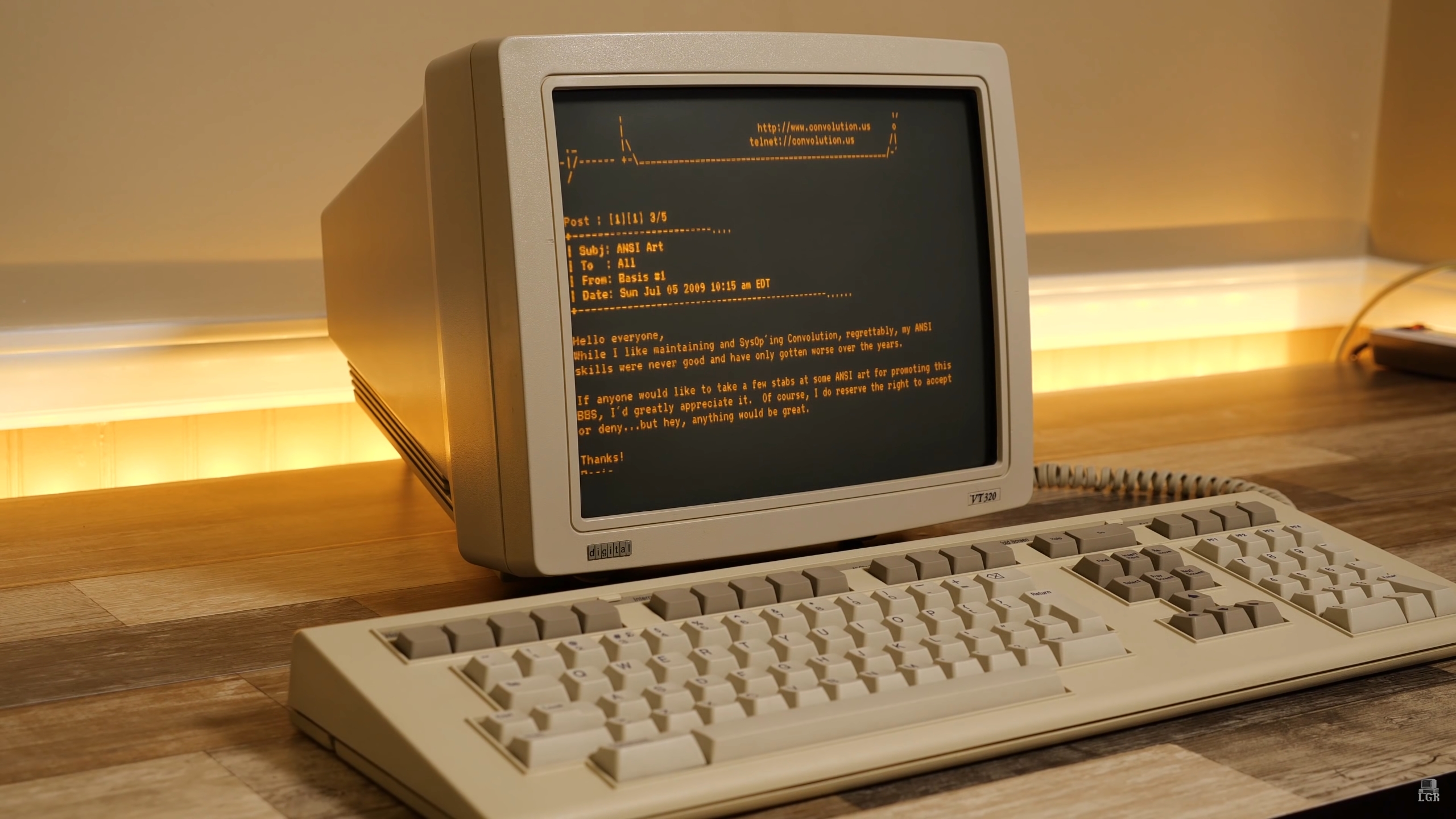 Retro computer.